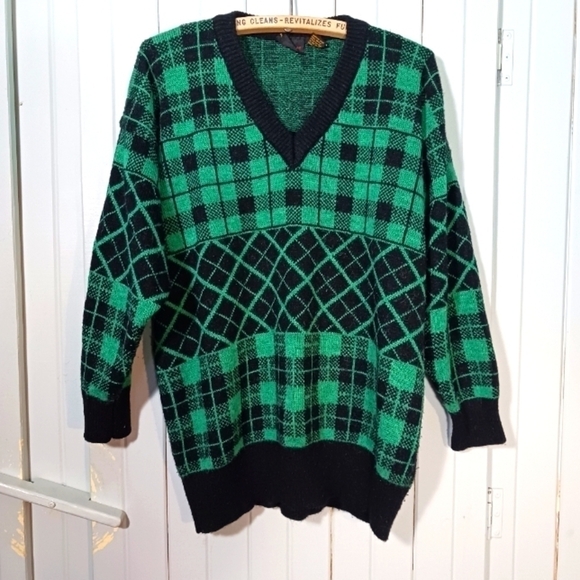 VINTAGE  LiZ Sport 80's Knit Sweater - Picture 1 of 7